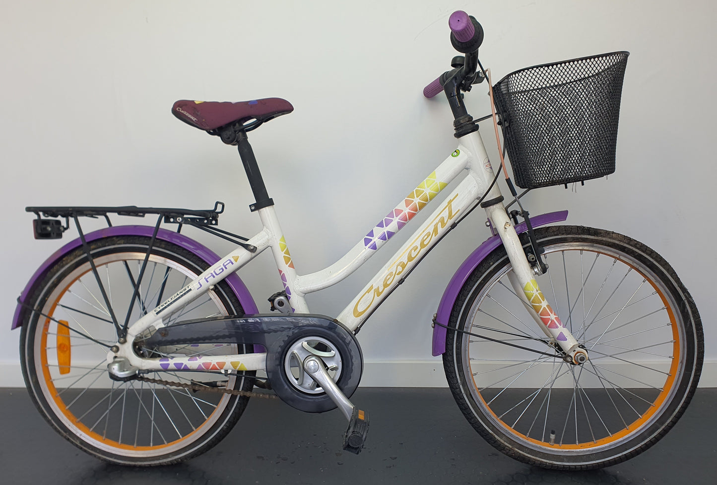 Crescent Saga, 20", 3 växlar, bättre begagnat skick