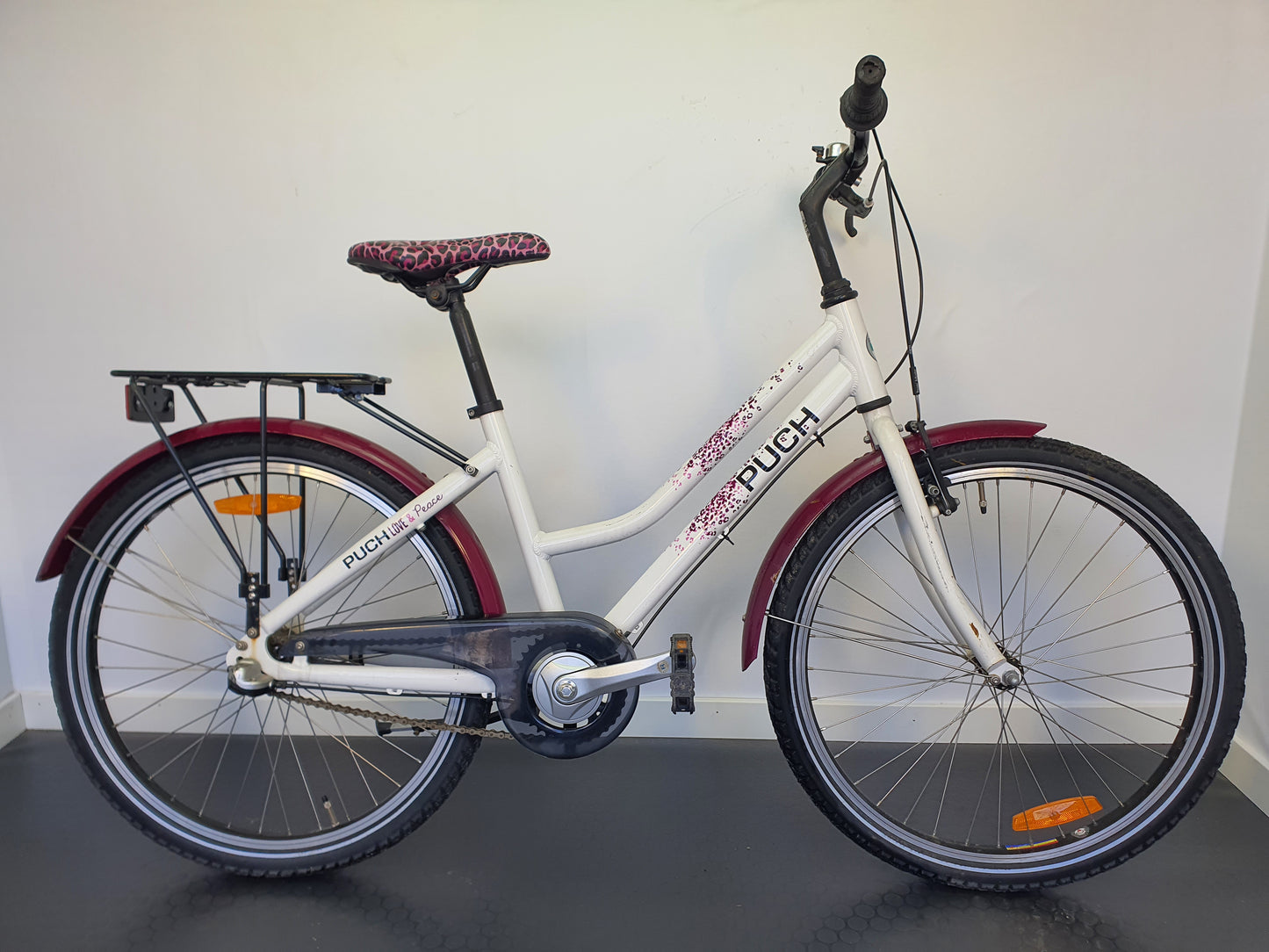 Puch Love & Peace, 24", 3 växlar, bättre begagnat skick