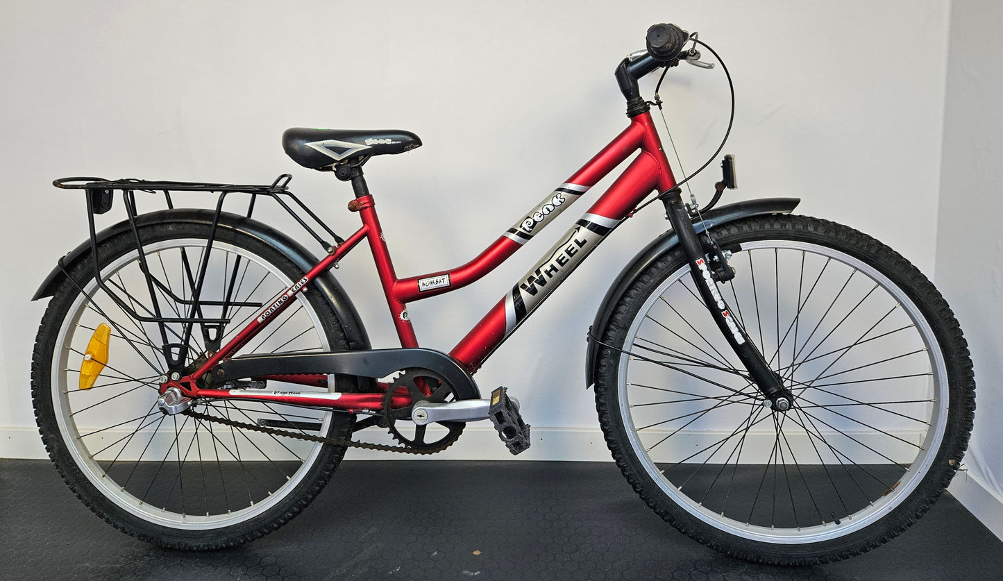 Peak Wombat, 24", 3 växlar, bra begagnat skick