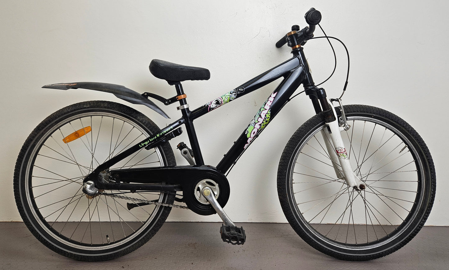 Monark Sport Hybrid, 24", 3 växlar, bättre begagnat skick