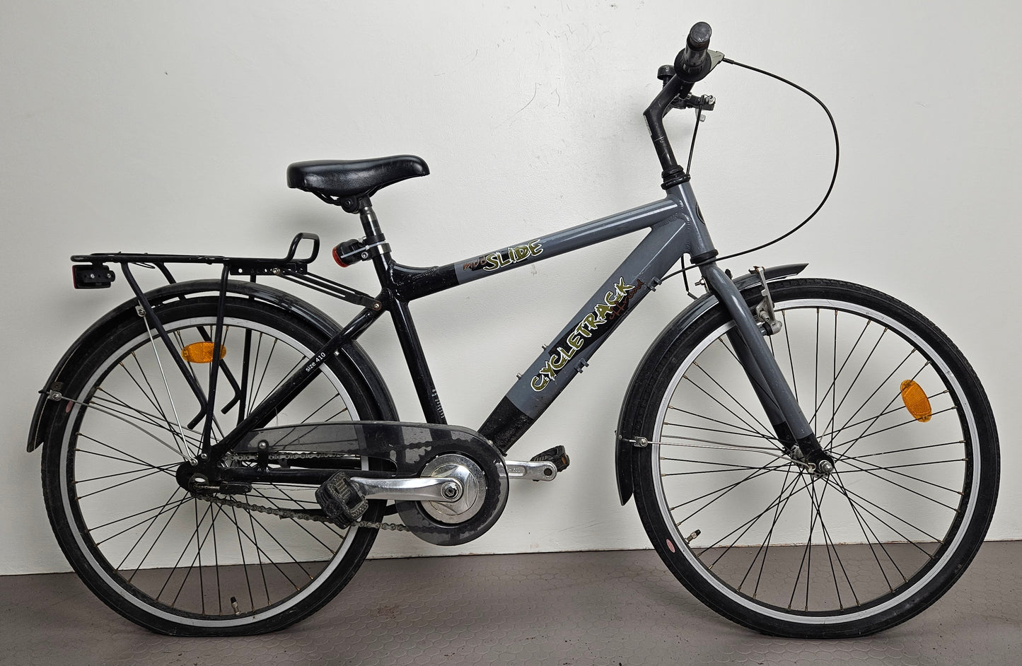 Cycletrack Mudslide, 24", 3 växlar, bättre begagnat skick