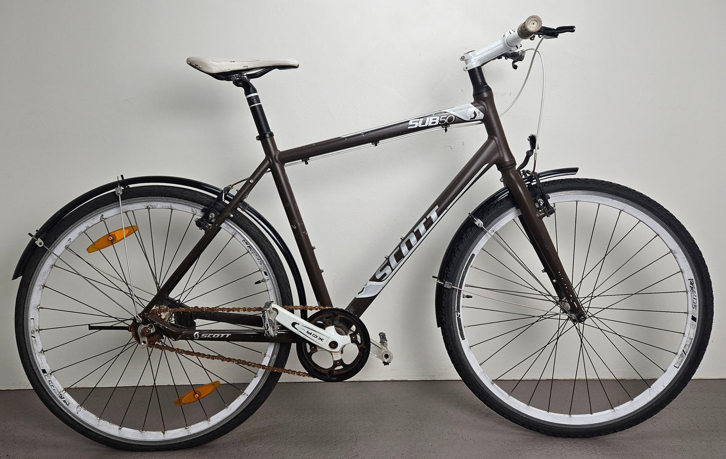 Scott Sub 50, 28", single-speed, bättre begagnat skick
