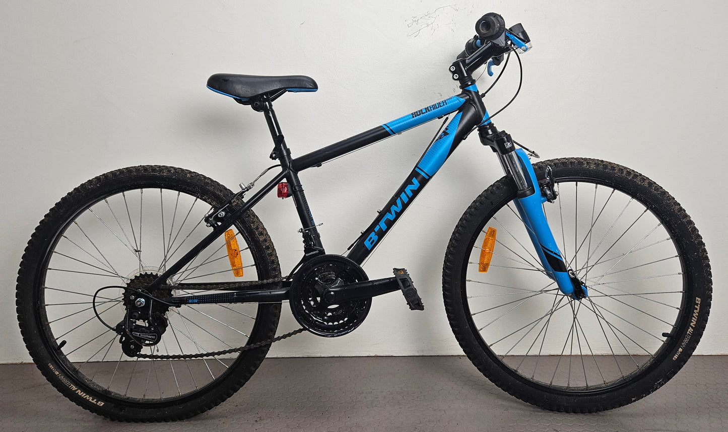 Btwin Rockrider 500, 24", 18 växlar, bättre begagnat skick