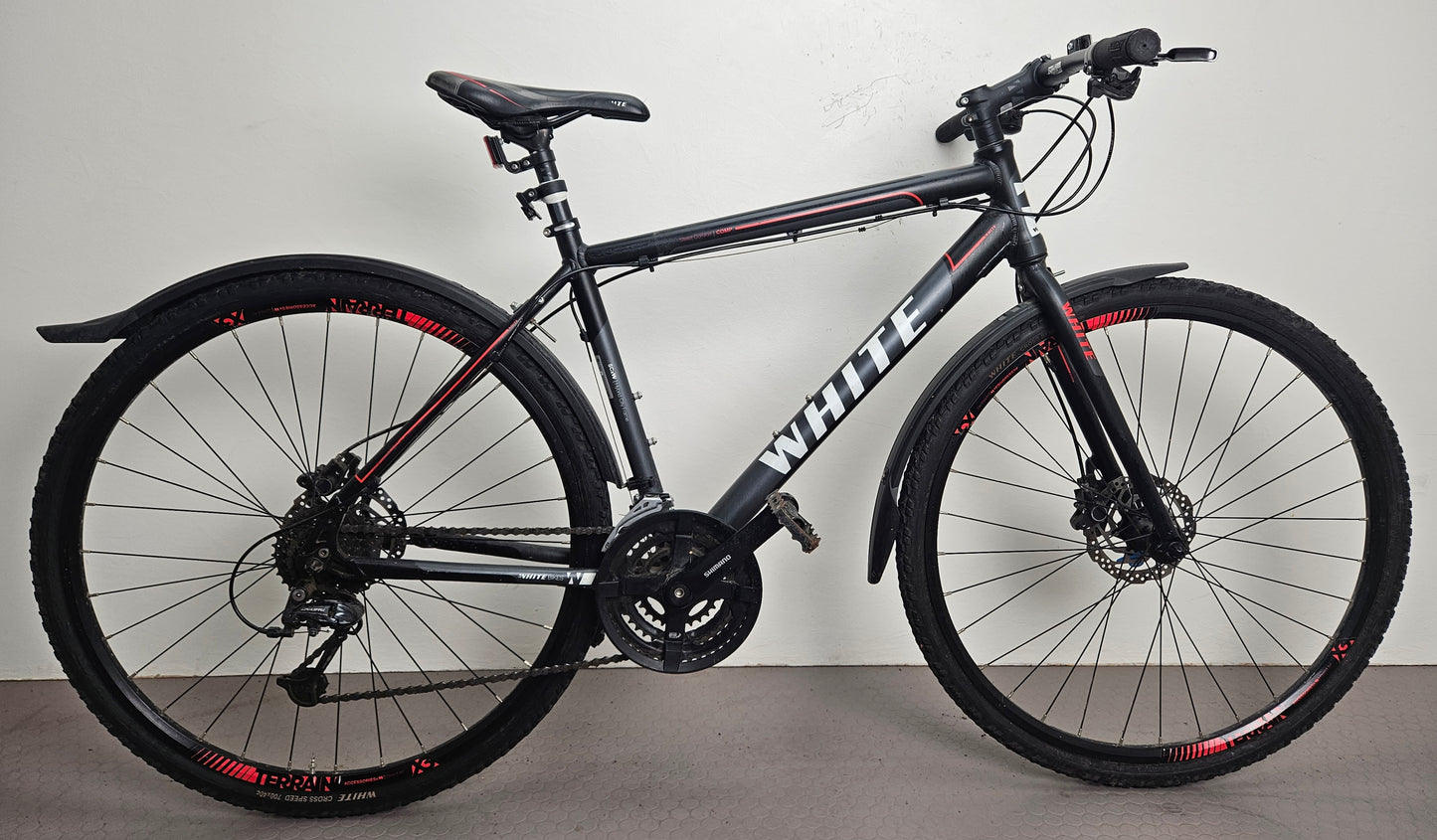 White Street Comfort Comp, 28", 24 växlar, bättre begagnat skick