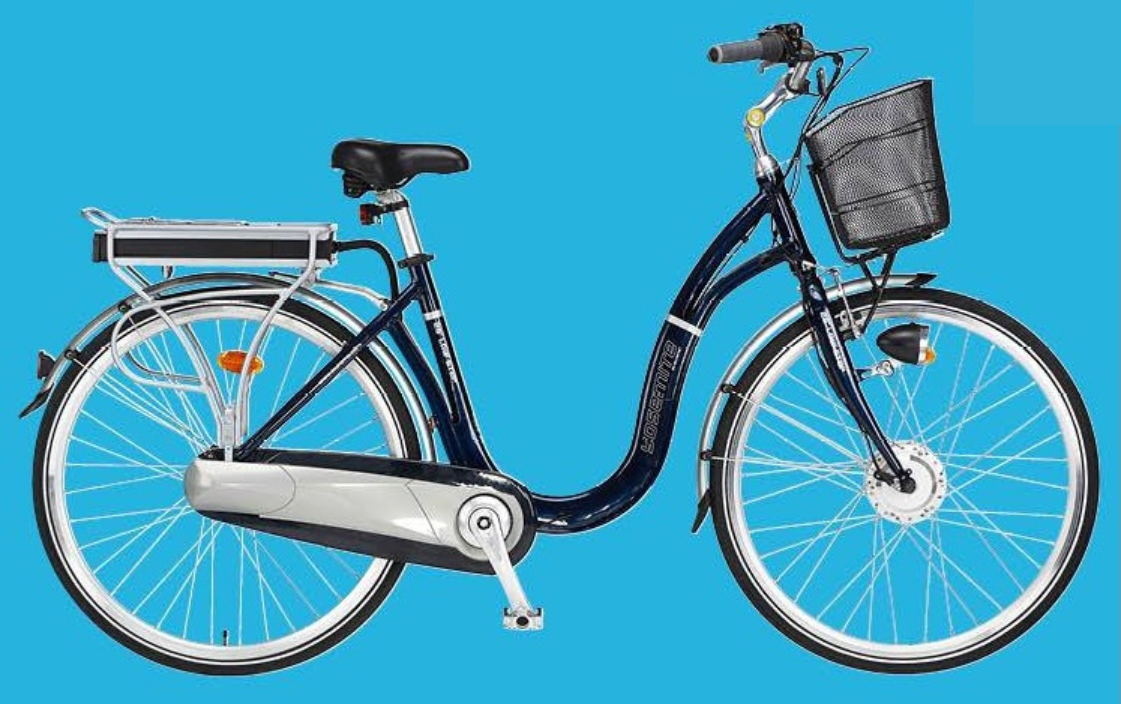 Yosemite Low-Step Elcykel (saknar batteri), 28", 7 växlar, bättre begagnad skick