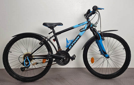 Btwin Rockrider 500, 24", 18 växlar, bättre begagnat skick