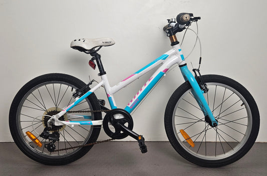 White MTB Lite, 20", 6 växlar, bättre begagnat skick