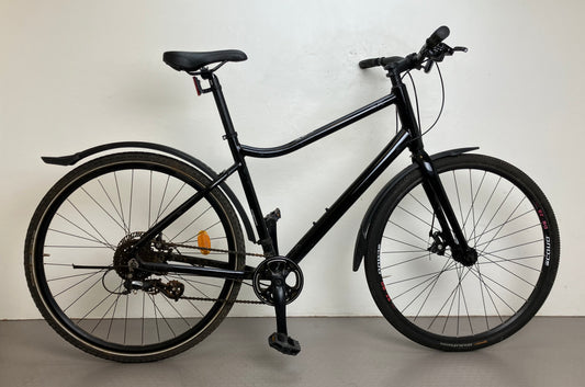 White AX Space Black 25, 28”, 8 växlar, bättre begagnat skick