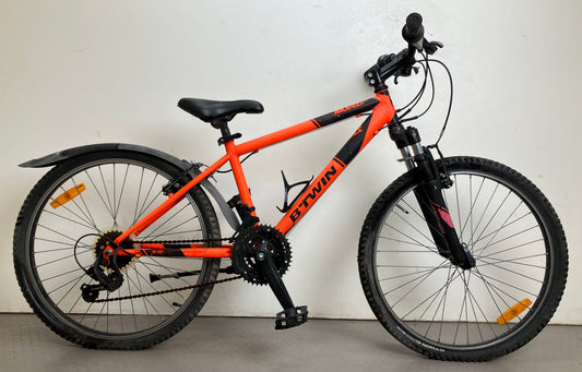 Btwin Rockrider 500, 24”, 18 växlar, bättre begagnat skick