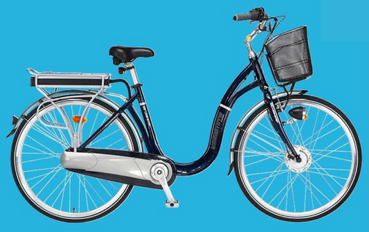 Yosemite Low-Step Elcykel (saknar batteri), 28", 7 växlar, bättre begagnad skick